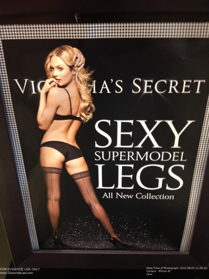 Some of the packaging of alleged Victoria&#039;s Secret knockoff hose.