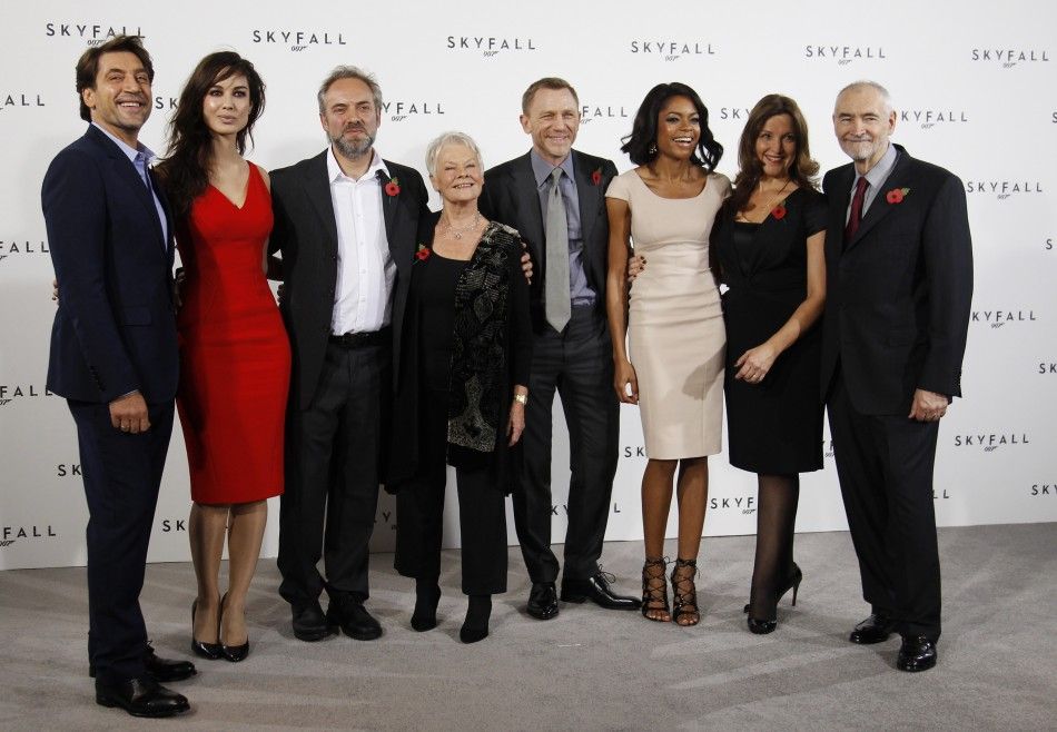  Cast and crew pose during a photocall to launch the start of production of the new James Bond film quotSkyFallquot