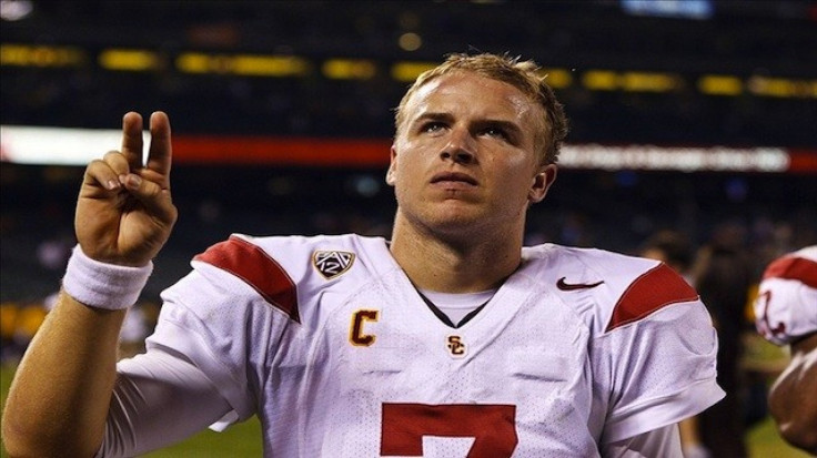 Matt Barkley completed 69.1 percent of his passes in 2011.