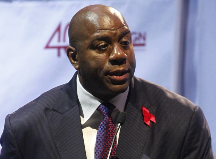 Magic Johnson Commemorates 20th Anniversary of Historic Public HIV Announcement