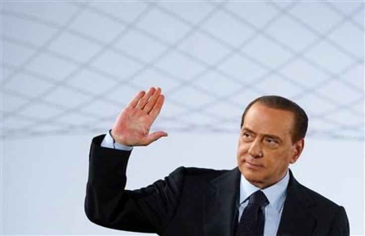 Italian Prime Minister Silvio Berlusconi  