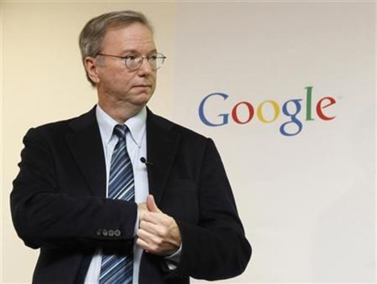 Google Chairman Eric Schmidt 