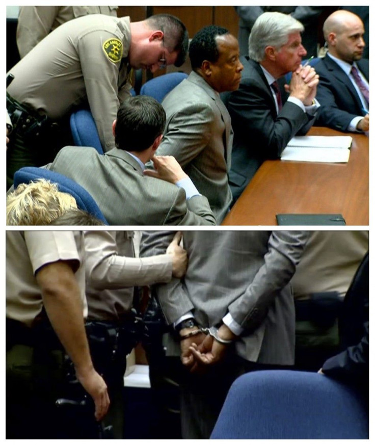 Conrad Murray Placed on Suicide Watch at Jail IBTimes