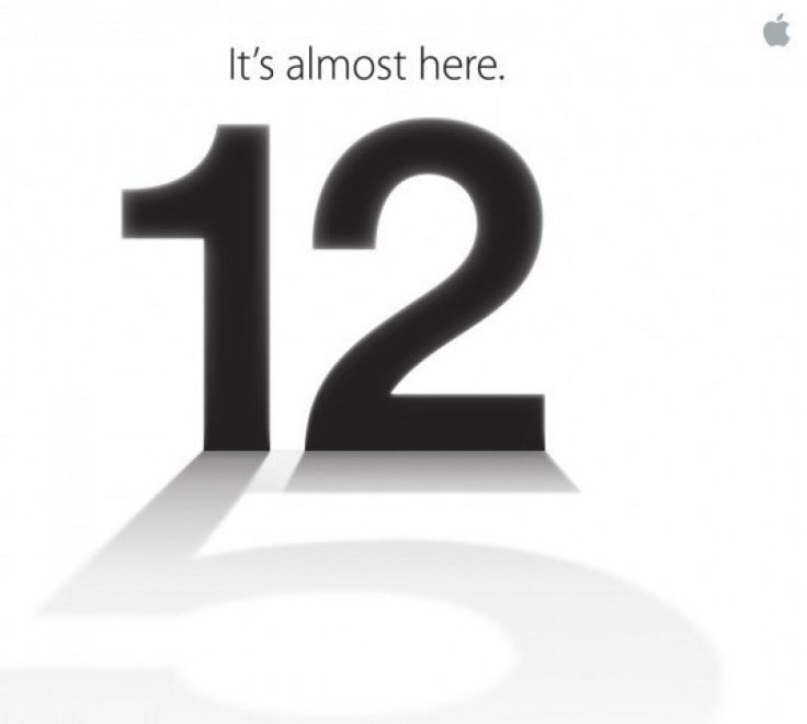 Apple Confirms  Sept. 12 iPhone 5 Event