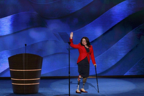 Tammy Duckworth Cheered in Democratic National Convention (Photos)