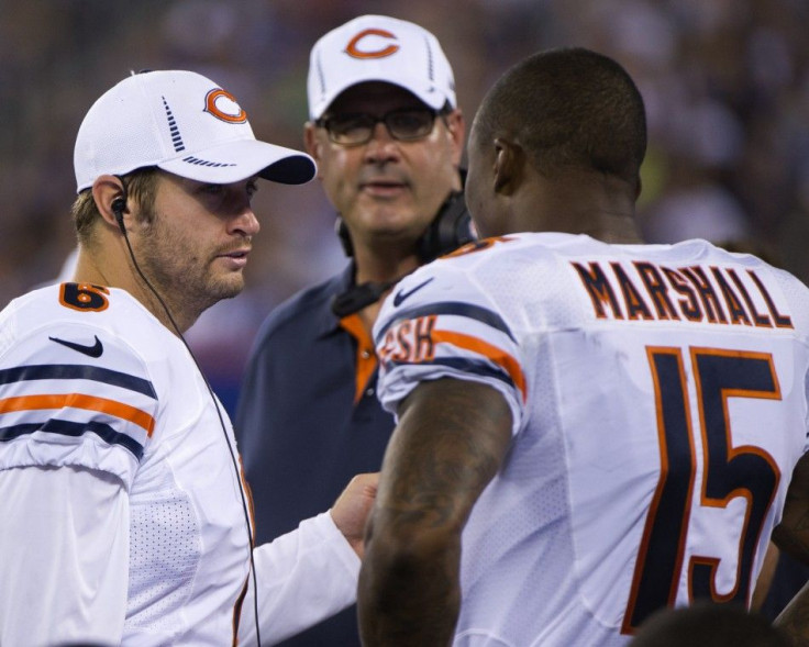 Jay Cutler and Brandon Marshall