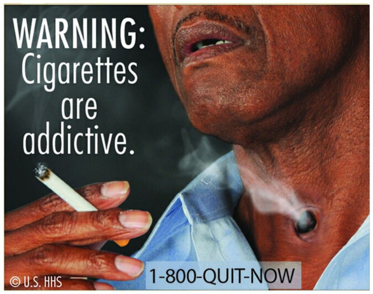 Handout images of new cigarette packaging released by US Food and Drug Administration.