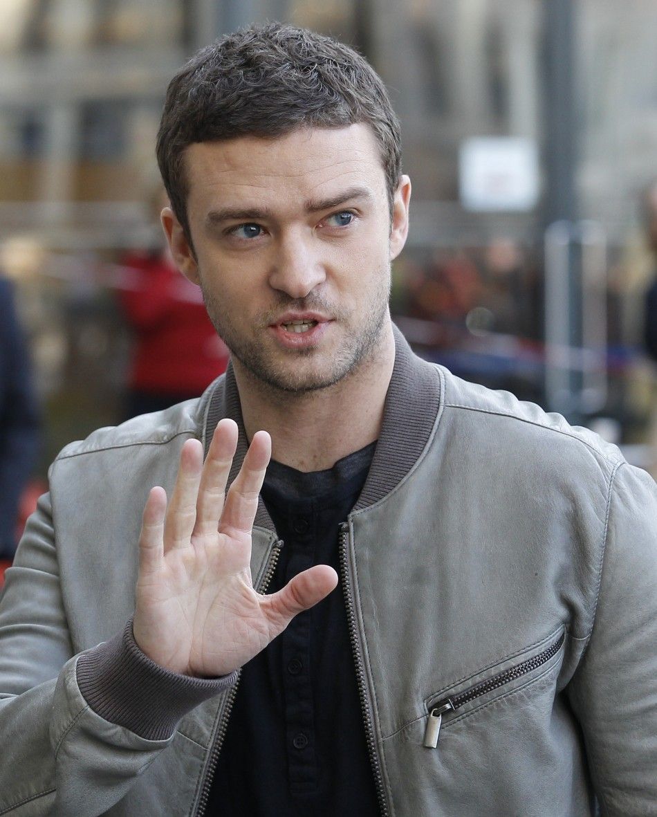 Cast member Timberlake poses for photographers in Berlin