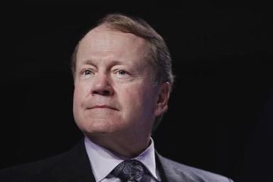 John Chambers, chairman and CEO of Cisco, takes part in a panel discussion discussing innovation for building social and economic value at the Clinton Global Initiative in New York
