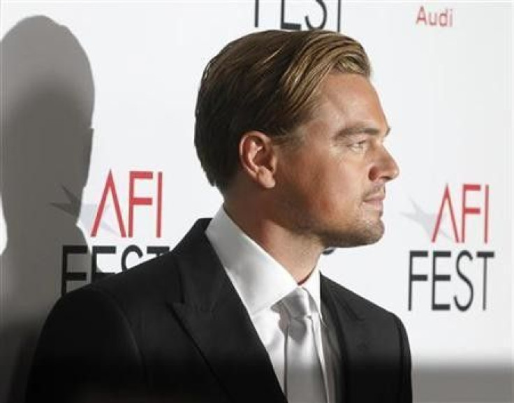 Actor Leonardo DiCaprio poses at the opening night gala for AFI Fest 2011 with the premiere of his new film film &#039;&#039;J. Edgar&#039;&#039; directed by Clint Eastwood in Hollywood November 3, 2011.