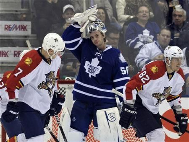 Panthers maul Leafs, end three-game slide