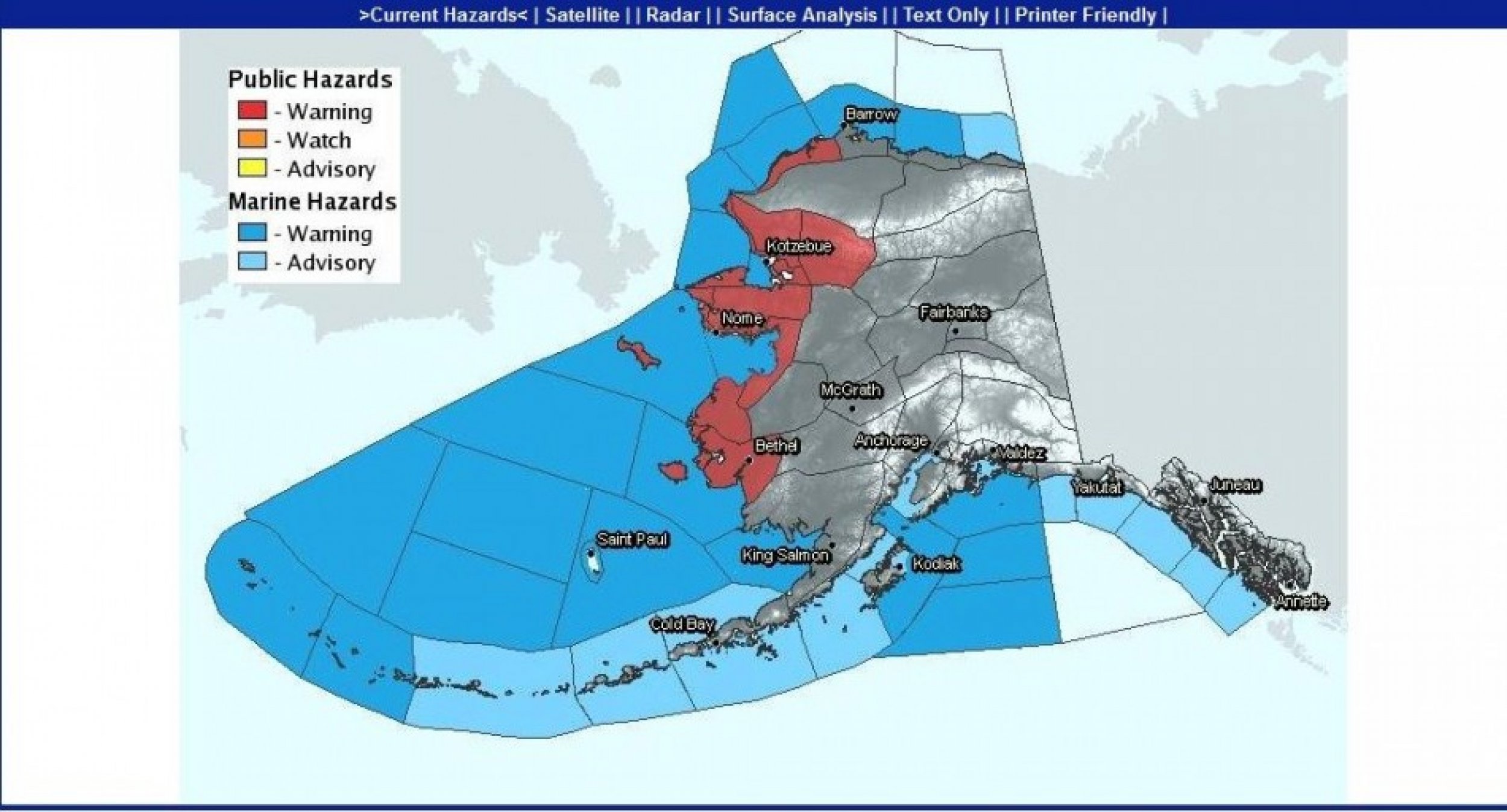 Alaska Weather: Similar Alaskan Storm Hit Nome in 1974 | IBTimes