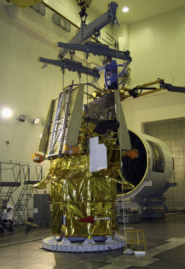 The Phobos-Grunt (Phobos-Soil) Spacecraft in Baikonur Cosmodrome