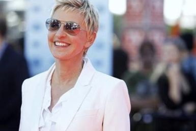 Judge Ellen DeGeneres arrives for the 9th season finale of &#039;American Idol&#039; in Los Angeles May 26, 2010.
