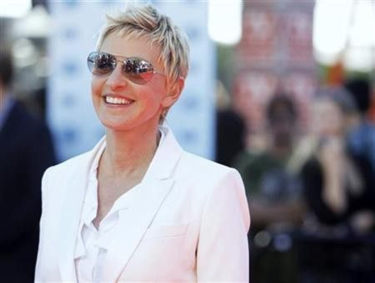 Judge Ellen DeGeneres arrives for the 9th season finale of &#039;American Idol&#039; in Los Angeles May 26, 2010.