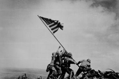 Raising the Flag on Iwo Jima, by Joe Rosenthal