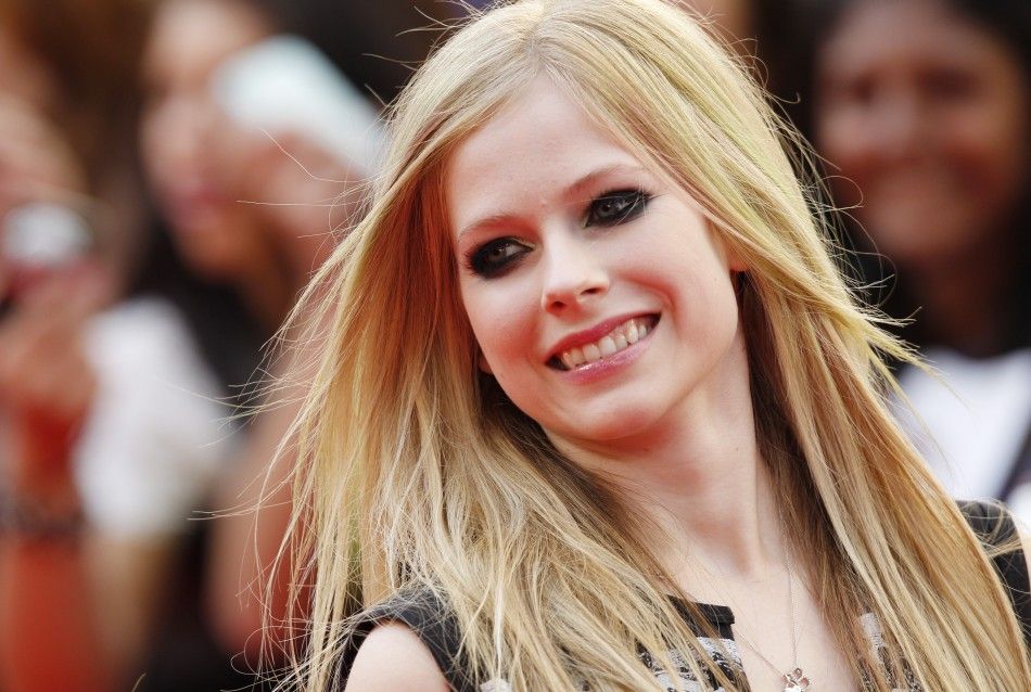 Singer Avril Lavigne during the MuchMusic Video Awards in Toronto
