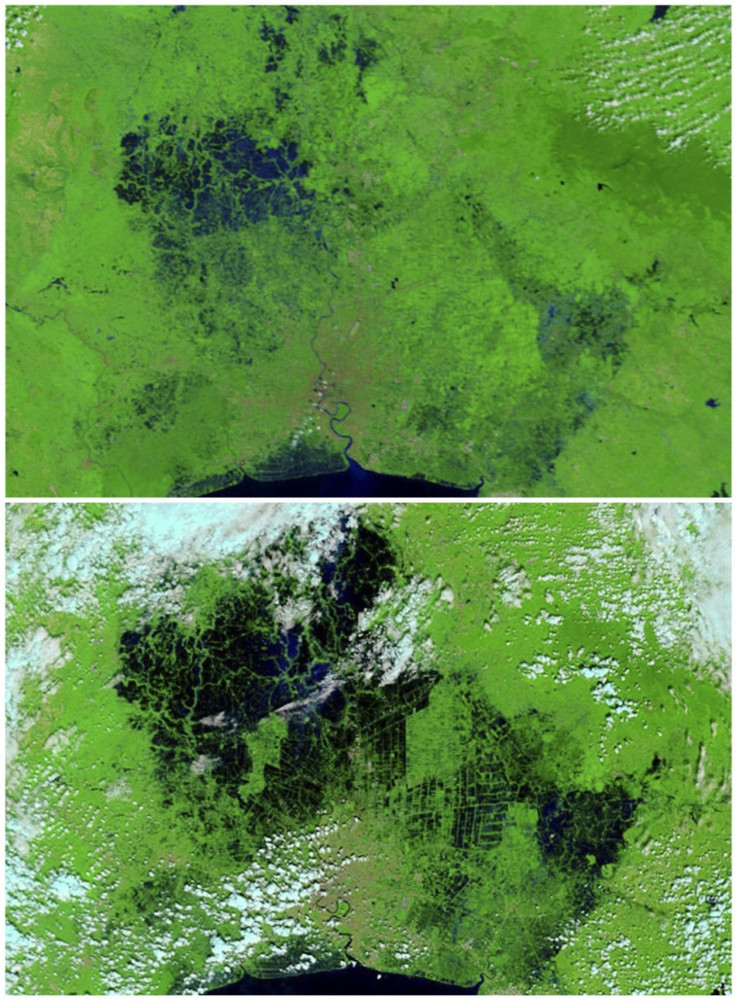 Thailand Flooding Map