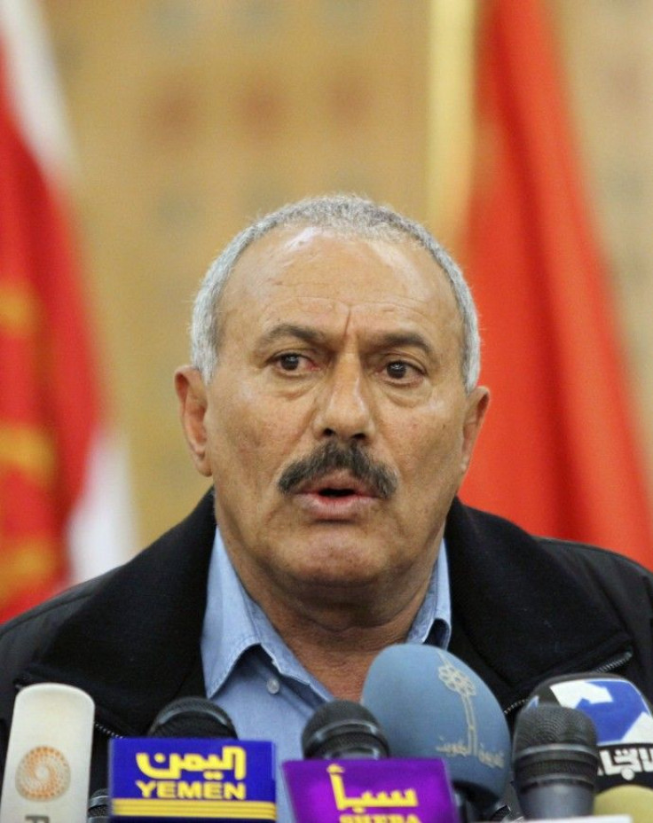 Yemen's President Ali Abdullah Saleh 