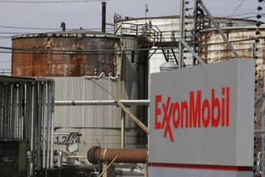 Exxon Mobil led the way in a stock market growth today.