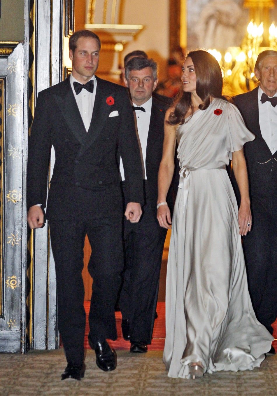 Kate Middleton Dons One-Shoulder Jenny Packham at St. Jamess Gala Dinner