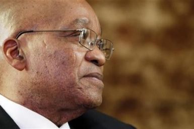 South Africa's President Jacob Zuma 