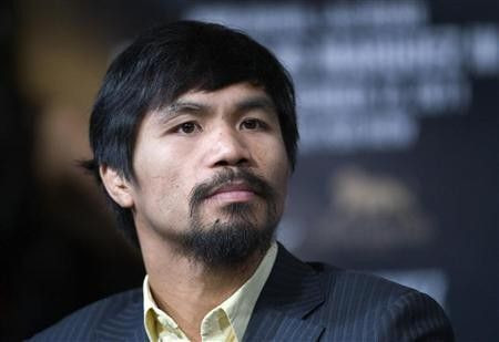 Filipino boxer Manny Pacquiao