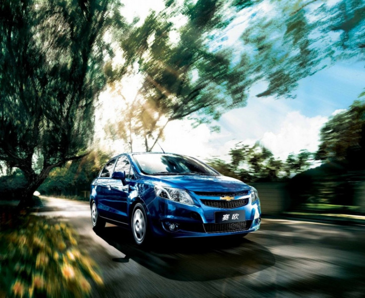 The 2011 Chevrolet Sail drives.