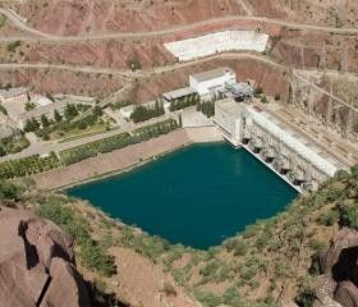 Hydropower plant in Tajikistan