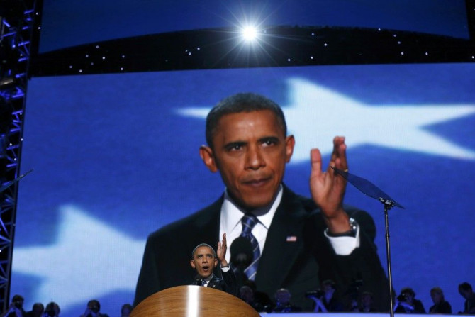 Barack Obama at DNC