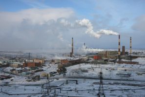 Norilsk Nickel facility in Russian Arctic city of Norilsk