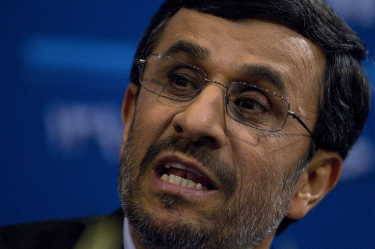 Iranian President Mahmoud Ahmadinejad