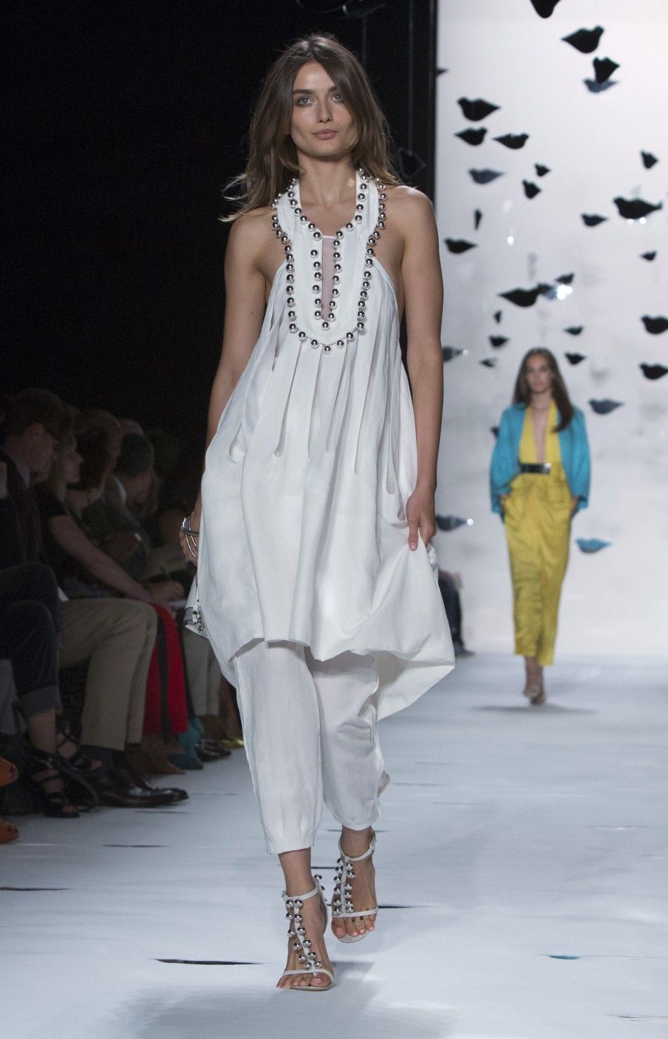 Diane von Furstenberg Spring 2013 collection at Mercedes-Benz Fashion Week in New York, Sept. 9, 2012
