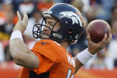 Peyton Manning is 1-0 as a Denver Broncos starter.