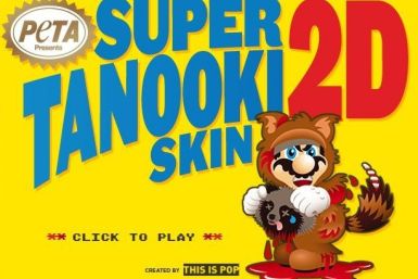 PETA believes Mario takes a “pro fur” stance” because he “wears the skin of a raccoon dog to give him special powers.”