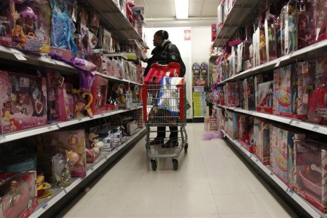 A woman shops for toys in a Kmart store in New York