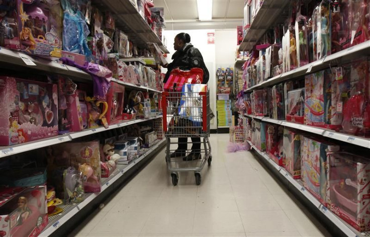 A woman shops for toys in a Kmart store in New York