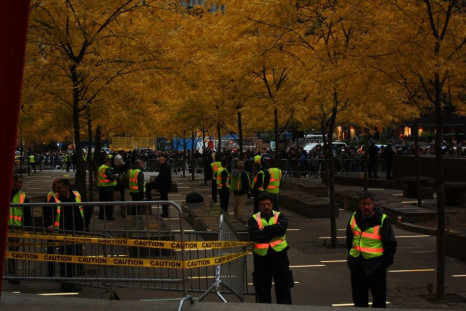 NYPD lockdown at Zuccotti Park