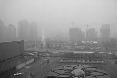 Pollution in Beijing, China