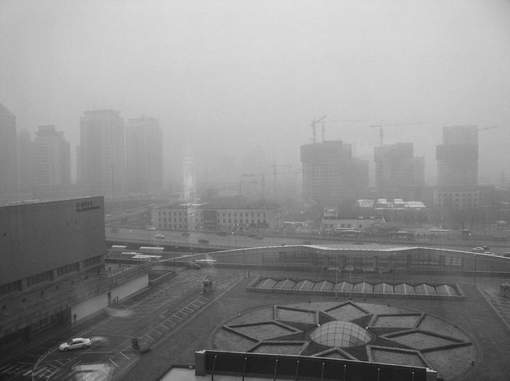 Pollution in Beijing, China