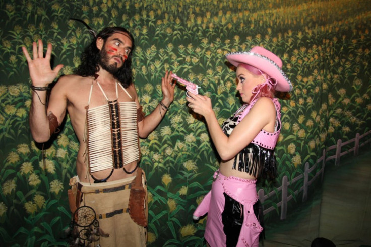 Katy Perry and Russell Brand