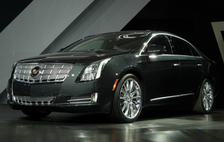 The Cadillac 2013 XTS is unveiled at the LA Auto Show in Los Angeles, California, November 16, 2011. 