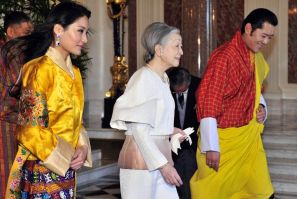 Bhutan’s Royal Couple Visits Japan