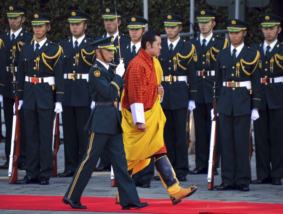 Bhutans Royal Couple Visits Japan