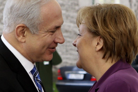 Merkel And Netanyahu