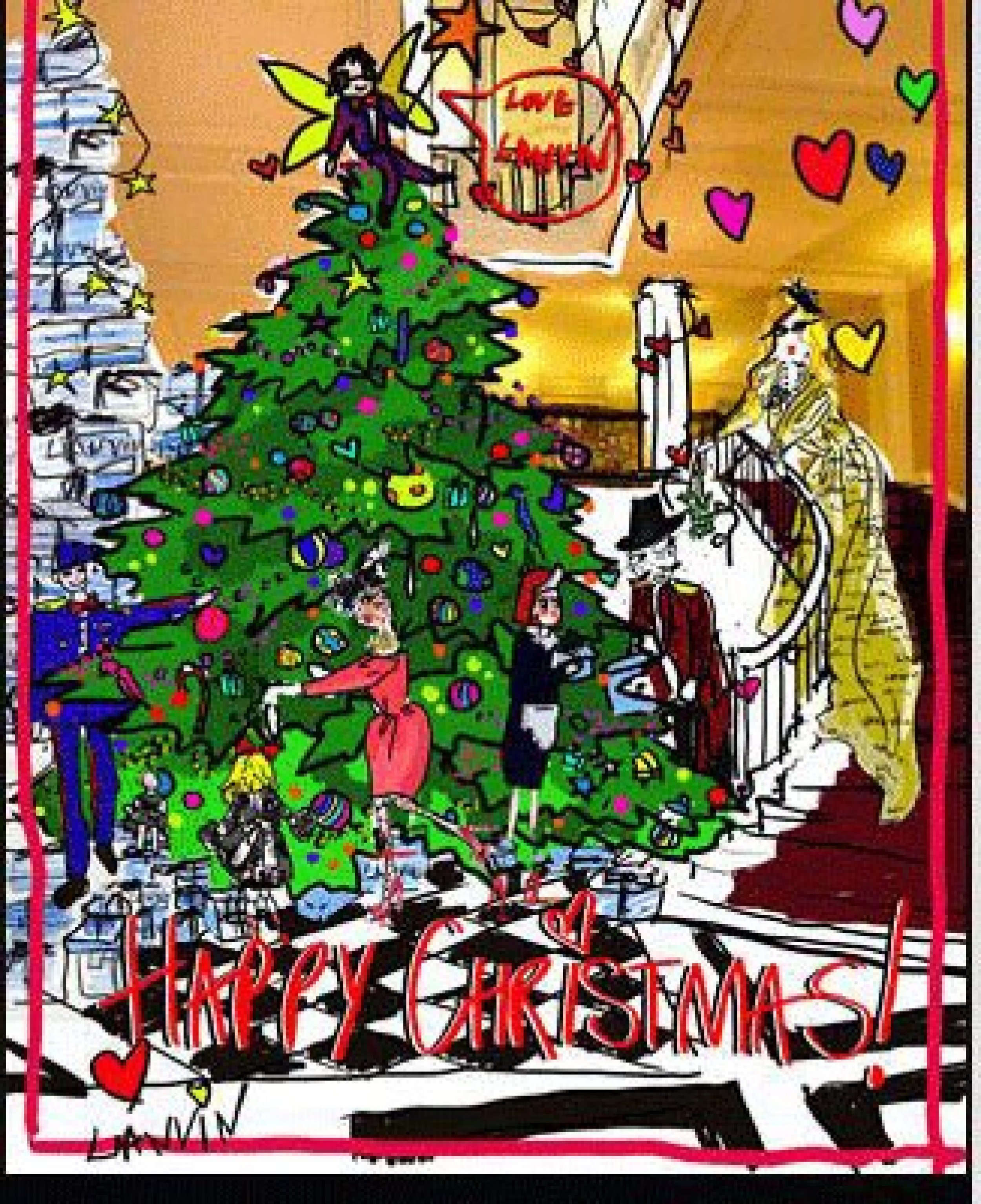 Lanvins Alber Elbaz To Design Claridges 2011 Iconic Christmas Tree