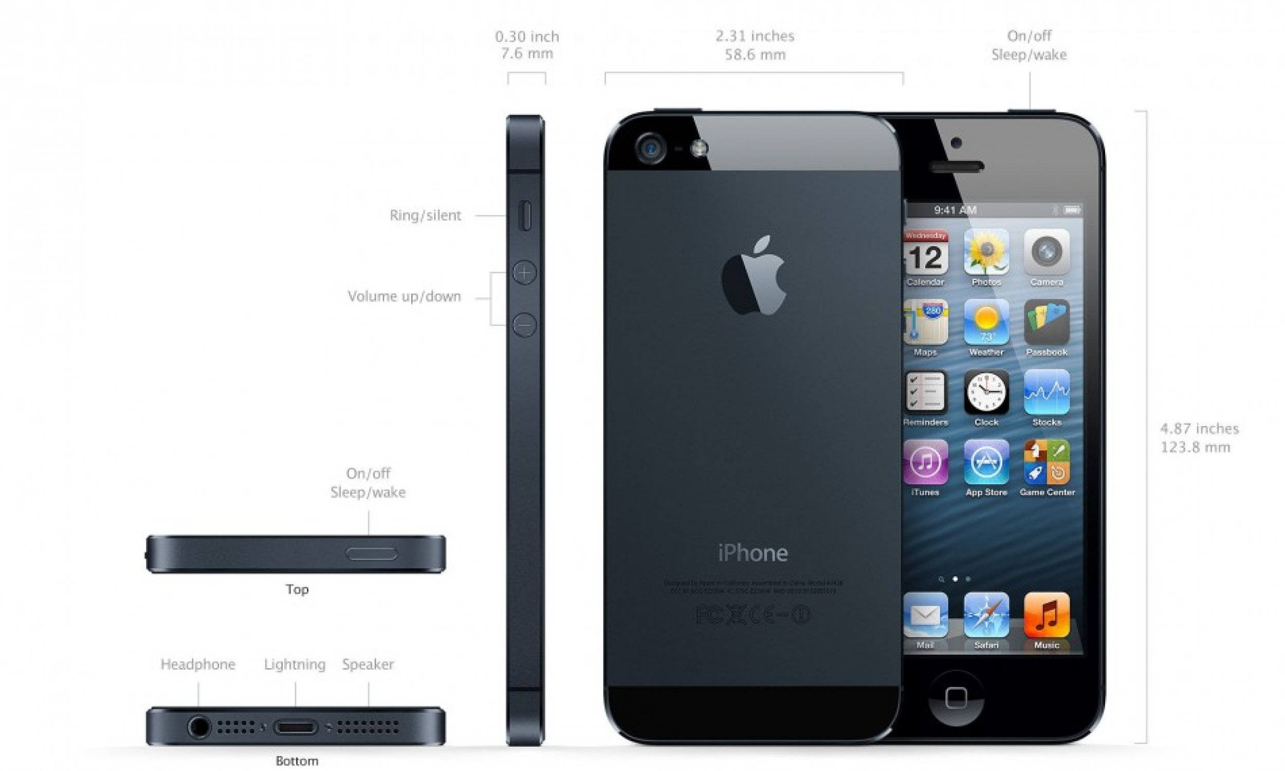 The Apple iPhone 5 quotThe Thinnest And Lightest iPhone Everquot