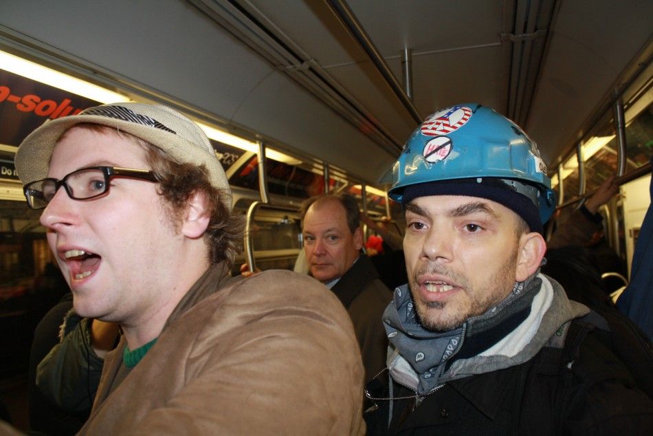 Occupy the Subway 6
