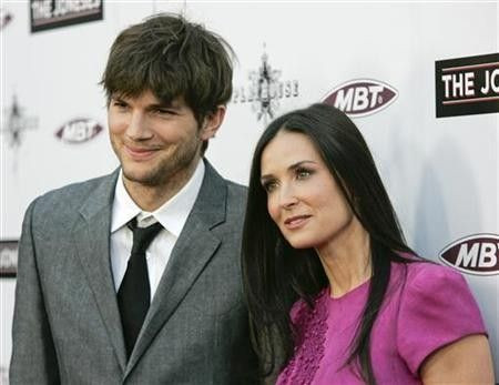 Demi Moore and Ashton Kutcher