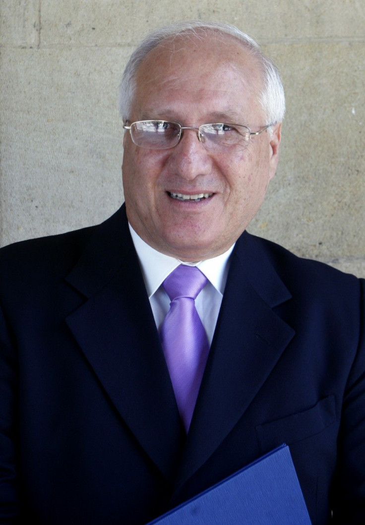 Cyprus' Finance Minister Kikis Kazamias